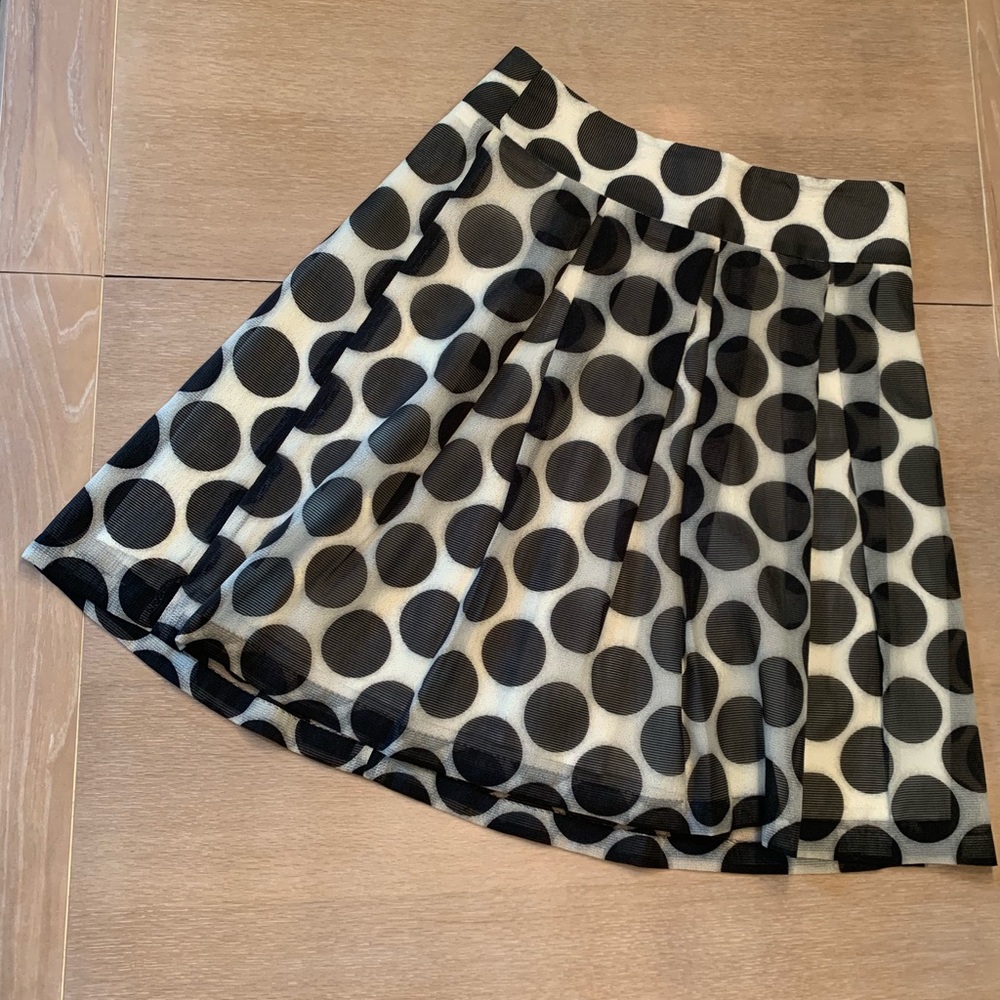 Polka dot skirt
